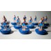 Subbuteo Andrew Table Soccer SSC Napoli 2016-17 away kit on Hasbro classic bases